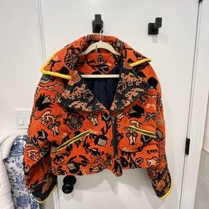 Free People Mosaic Boxy Moto